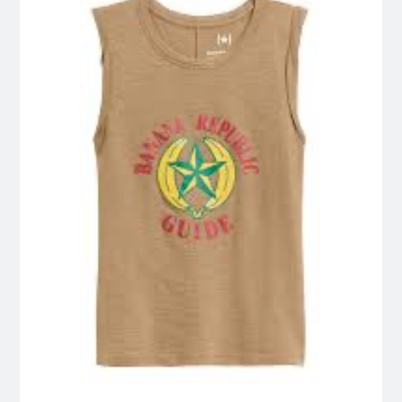 SOLD Banana Republic tee bananas & star logo collectible - Picture 4 of 6